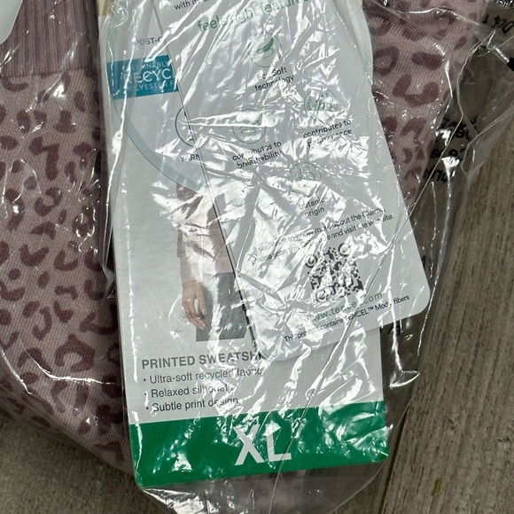 Ladies Mondetta XL Crewneck Pullover Shirt Active Top Mid Weight Long Sleeve NWT - Picture 7 of 8